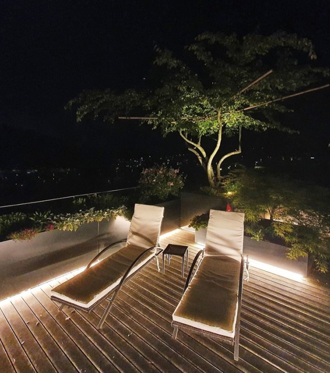 Impression fertige Terrasse