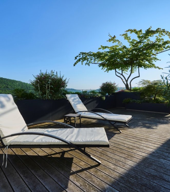 Impression fertige Terrasse