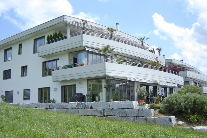 Terrassenhaus Flachdach